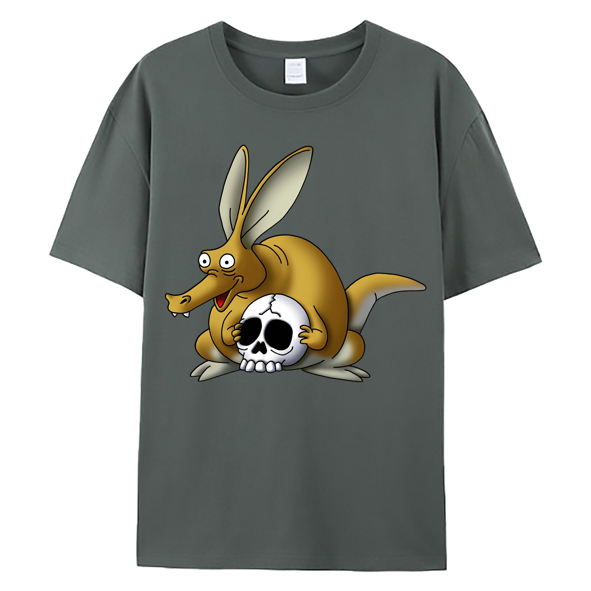 （画像用） ドラゴンクエスト Doragon Kuesuto Dragon Quest 綿100％ メンズ半袖Tシャツ｜肌触りやわらか＆通気性